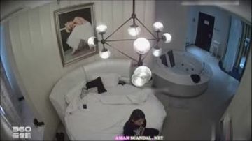 [偷拍系列] 下班约女同事到饭店一夜两炮