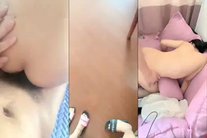 娇小身材苗条萌妹子和炮友双人啪啪 脱光后入抽插再上位骑乘呻吟娇喘带口塞 很是诱惑喜欢不要错过