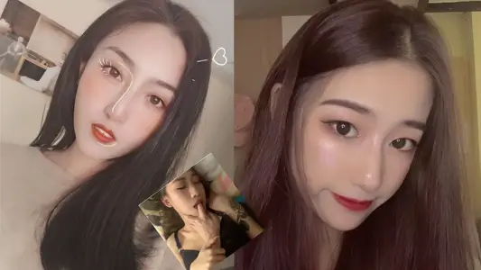 【爆料】长春大学反差婊，被金主包养一脸淫骚的模样被按在镜子前面后入狂操！